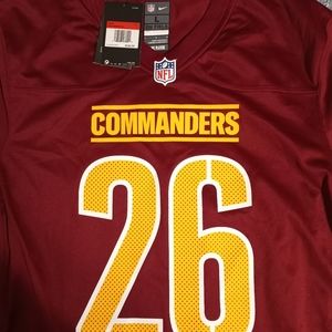 NEW WITH TAGS NIKE NFL WASHINGTON COMMANDERS JERSEY